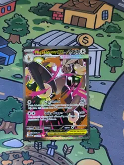 Mega Lopunny Ex 128/094 - Phantasmal Flames Pokemon Card - Image 1