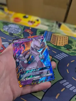Mewtwo GX 31/68 Hidden Fates Holo Full Art Ultra Rare Pokemon Card Tcg - Image 2
