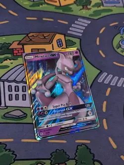 Mewtwo GX 31/68 Hidden Fates Holo Full Art Ultra Rare Pokemon Card Tcg - Image 4