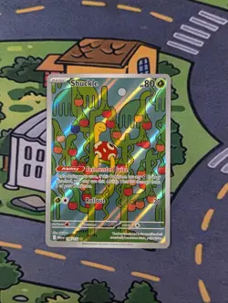 Shuckle 136/132 - Illustration Rare - Mega Evolution Pokemon TCG NM - Image 1
