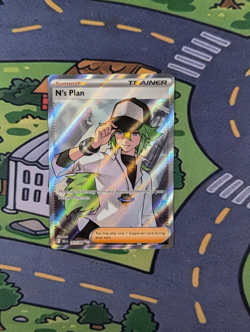 N’s Plan 163/086 Full Art Black Bolt Ultra Rare Pokemon TCG Card NM/M - Image 2