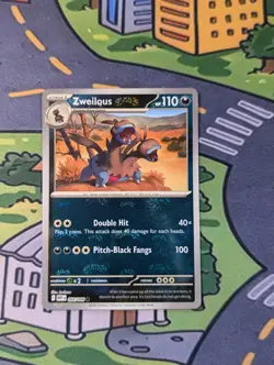 Zweilous MASTERBALL 066/086 - White Flare Pokemon TCG NM/M - Image 1