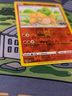 Numel Rev Holo DITTO UNPEELED 013/078 Pokemon Go Pokemon TCG Sword Shield - Image 3