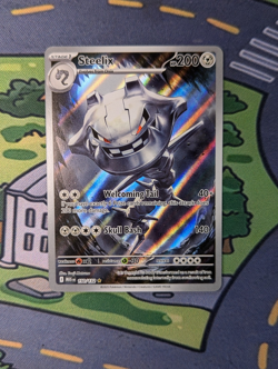 Steelix 150/132- Mega Evolution Illustration Rare - Pokemon TCG NM/M - Image 2