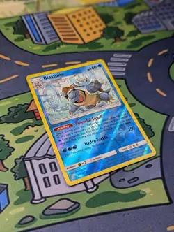 Reverse Holo Rare Blastoise 25/181 - Team Up English Pokemon TCG - Image 3