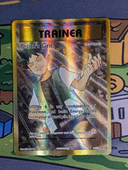 Brock's Grit 107/108 Full Art Ultra Rare- XY Evolutions Pokemon TCG - Image 1