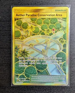 Aether Paradise Conservation Area - SV87/SV94 - Hidden Fates - Pokemon - NM/M - Image 1