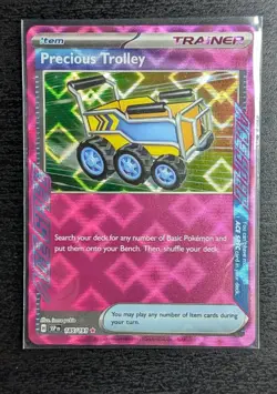 Precious Trolley - 185/191 - Ace Spec Rare - Surging Sparks - NM/M Pokemon Card - Image 1