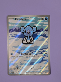 Pokemon TCG Cubchoo 109/086 Illustration Rare Black Bolt - Image 1
