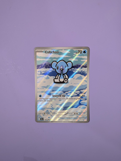 Pokemon TCG Cubchoo 109/086 Illustration Rare Black Bolt - Image 2