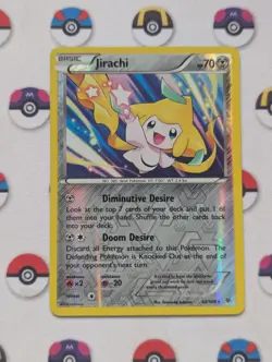 Jirachi 42/108 Reverse Holo Roaring Skies Pokemon Card NM - Image 1