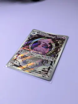 Mismagius Illustration Rare 212/193 2023 Pokemon Paldea Evolved NM - Image 2