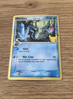 Mimikyu SWSH136 Black Star Promo | Celebrations | Mint Condition | Pokemon TCG - Image 1