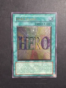Yugioh Hero Flash!! EOJ-EN042 Ultimate Rare Unlimited (LP/MP) - Image 1