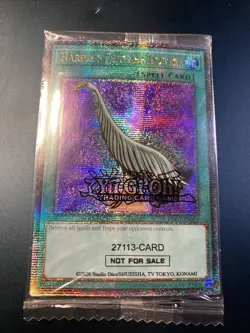 Harpie’s Feather Duster QCR SEALED Yugioh! - Image 1