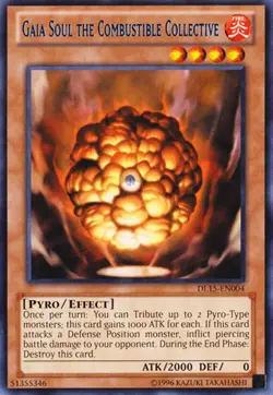 Gaia Soul the Combustible Collective - Blue - DL15-EN004 - Rare - Unlimited Edit - Image 1