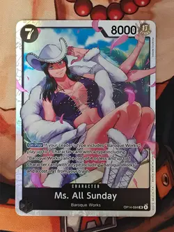 OP14-084 - Ms. All Sunday (SR) - One Piece TCG - English - Image 1