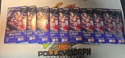 One Piece TCG The Azure Sea’s Seven OP-14 Sleeved Booster Pack Lot Of 10 Sealed - Image 1