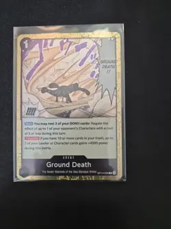 Ground Death OP14-096 The Azure Sea's Seven Foil - Image 2