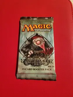 Magic: The Gathering Shadowmoor Booster Pack 15 Cards English Wizards - Image 1