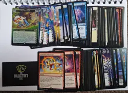 Mtg Magic The Gathering Bundle Of 130 Playing Cards Tcg All Raritys - Image 1