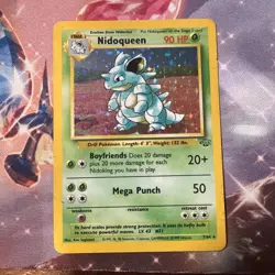 Nidoqueen 1999 Jungle 7/64 Holo Pokemon Card - Image 1