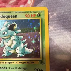 Nidoqueen 1999 Jungle 7/64 Holo Pokemon Card - Image 3