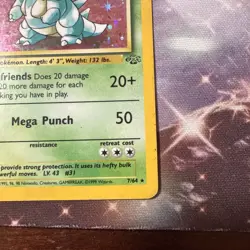 Nidoqueen 1999 Jungle 7/64 Holo Pokemon Card - Image 4