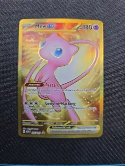 Pokemon Mew EX TCG Card 205/165Sv Scarlet & Violet 151 Series - Image 1