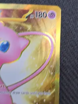 Pokemon Mew EX TCG Card 205/165Sv Scarlet & Violet 151 Series - Image 5