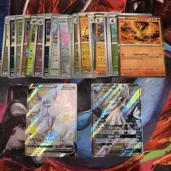 Pokemon Card Lot 20 Cards - ALL Reverse Holos & Holo Rares with Gx and V full - Image 1