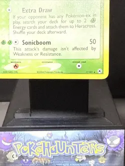 Pokemon Card Heracross 7/101 EX Hidden Legends Holo Light Play - Image 4