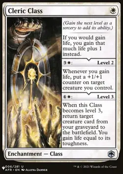 Cleric Class - Non-Foil - The List - AFR-6 | MTG Card - Image 3