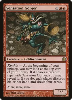 Morningtide Sensation Gorger MTG Magic the Gathering NM - Image 1