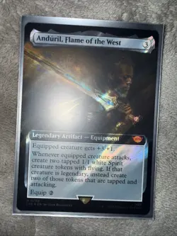 Anduril, Flame of the West (Extended Art) (Surge Foil) Universes Beyond - Image 2