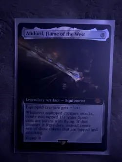 Anduril, Flame of the West (Extended Art) (Surge Foil) Universes Beyond - Image 3