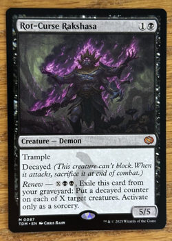 MTG Tarkir Dragonstorm, Rot-Curse Rakshasa - Image 1
