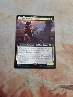 Lotho, Corrupt Shirriff Extended Art Universes Beyond The Lord Of The Rings MTG - Image 1