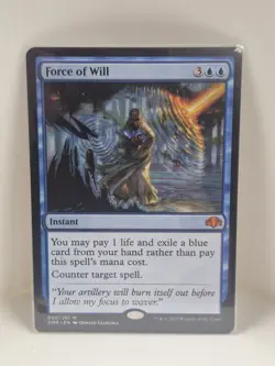 Force of Will 050/261 Dominaria Remastered DMR Mythic Rare NM MTG 2023 - Image 1