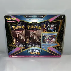Pokemon Galarian Mr. Rime Shining Fates Mad Party Pin Collections Box. 820650818684 - Image 1