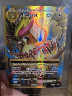 Pokemon TCG XY Evolutions 2016 M Pidgeot EX Full Art 105/108 | NM - Image 1