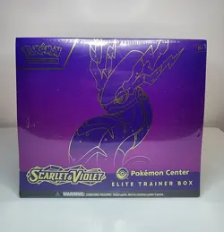 Scarlet and Violet Base Set POKEMON CENTER ELITE TRAINER BOXES PC ETB SEALED 820650853418 - Image 3