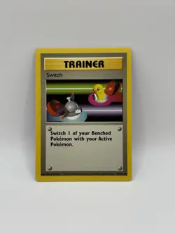 Switch 95/102 Base Set Unlimited WOTC Vintage Pokemon - Image 1