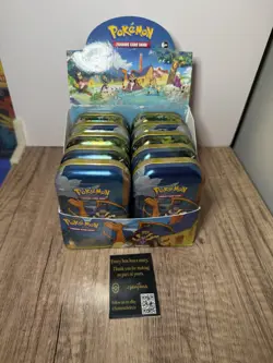 Pokemon Crown Zenith Mini Tin Complete Set 10 Tins - Tins Factory SEALED - Image 1