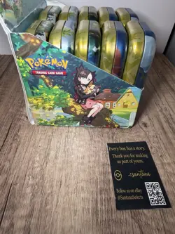 Pokemon Crown Zenith Mini Tin Complete Set 10 Tins - Tins Factory SEALED - Image 3