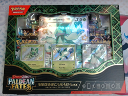 Pokemon: Paldean Fates Premium Collection -Meowscarada ex Shiny Promos Sealed 820650856341 - Image 1