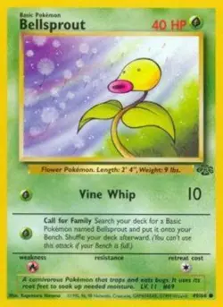 Hero Deal, English - 4 x Pokemon Bellsprout - 49/64 - Common - Unlimited Edition - Image 1