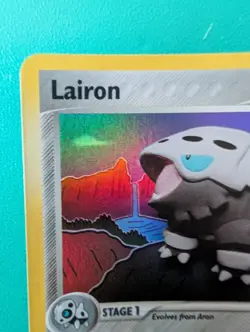 2007 Pokemon EX Power Keepers Lairon #32/108 Holo Stamped & Regular MP - Image 3