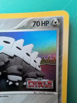 2007 Pokemon EX Power Keepers Lairon #32/108 Holo Stamped & Regular MP - Image 4