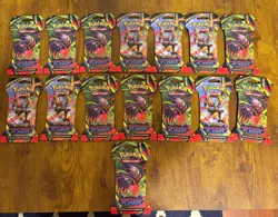 Pokemon Mega Evolution Phantasmal Flames Booster Pack lot 15 - Image 1